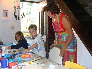 Cours enfants du mercredi à l'atelier